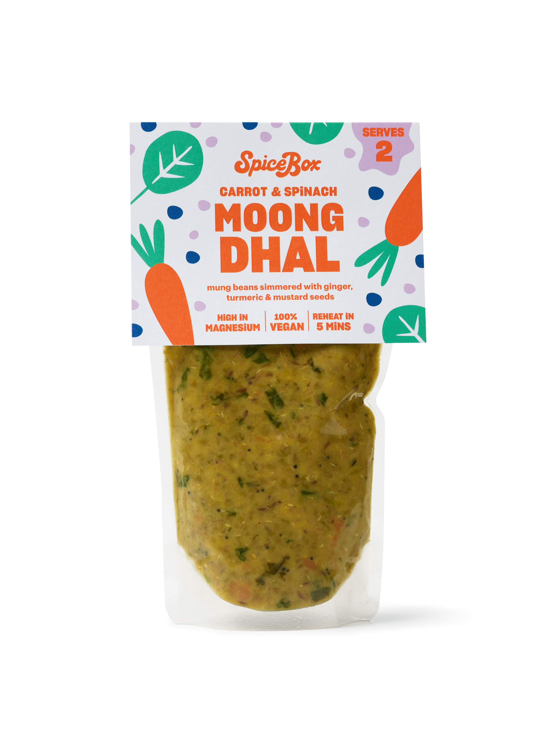 Carrot & Spinach Moong Dhal | SpiceBox